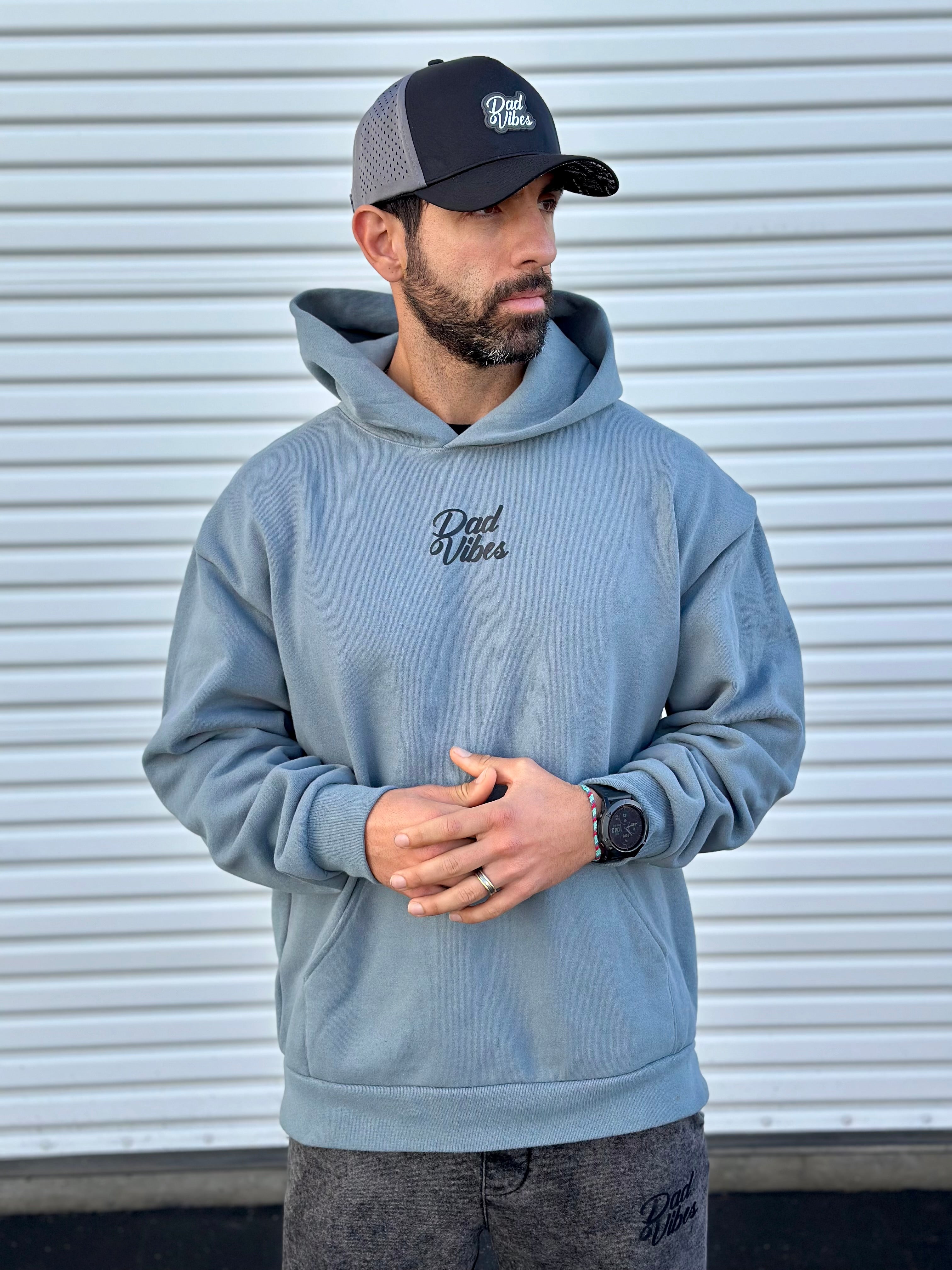 DadVibes Script Heavyweight Pull Over Hoodie - COMING SOON