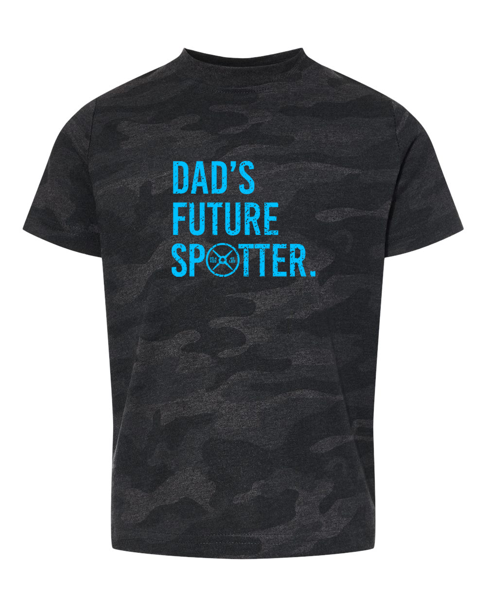 Dad's Future Spotter Toddler Tee (With Blue Text)