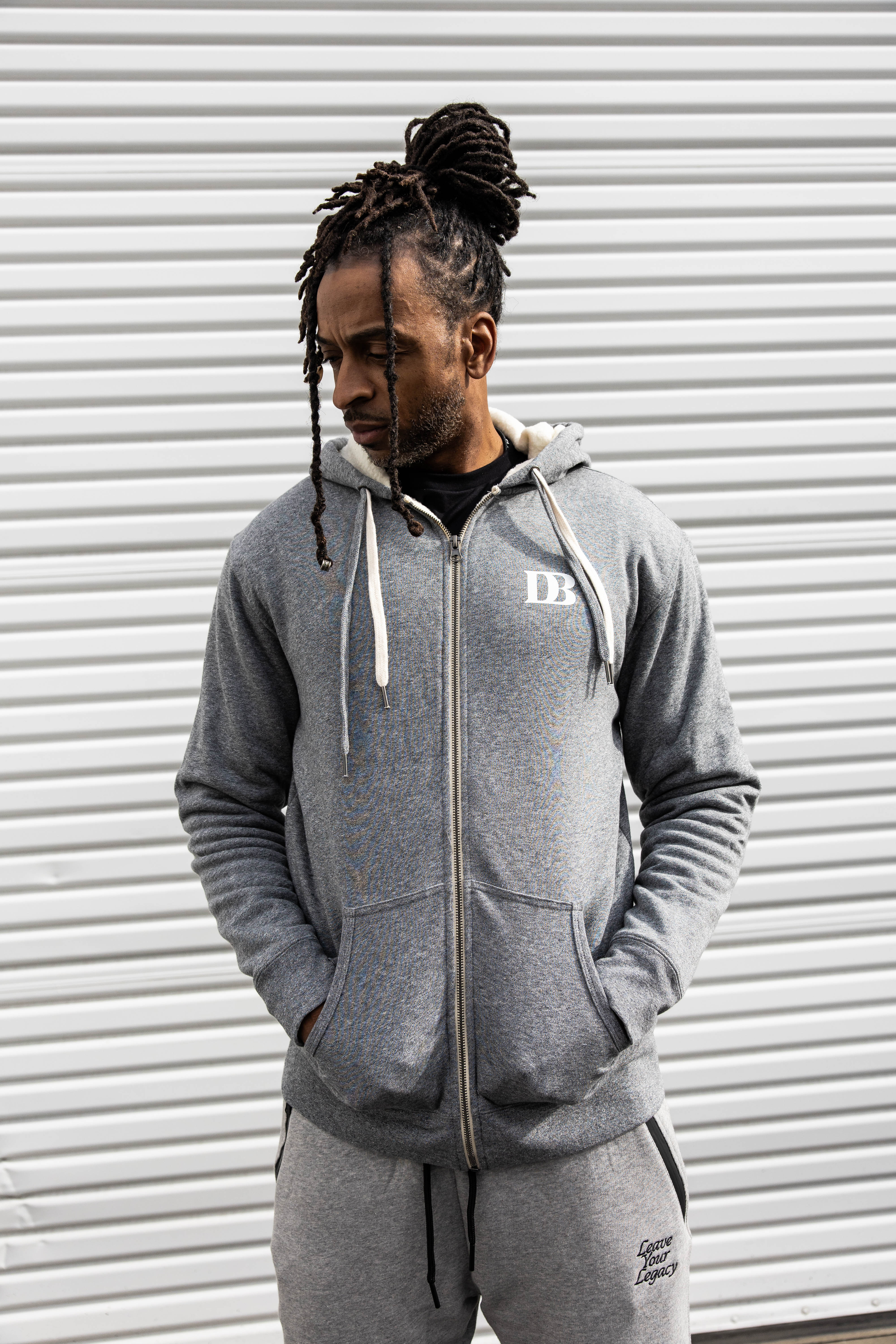 La Formula Sherpa Zip Up Hoodie