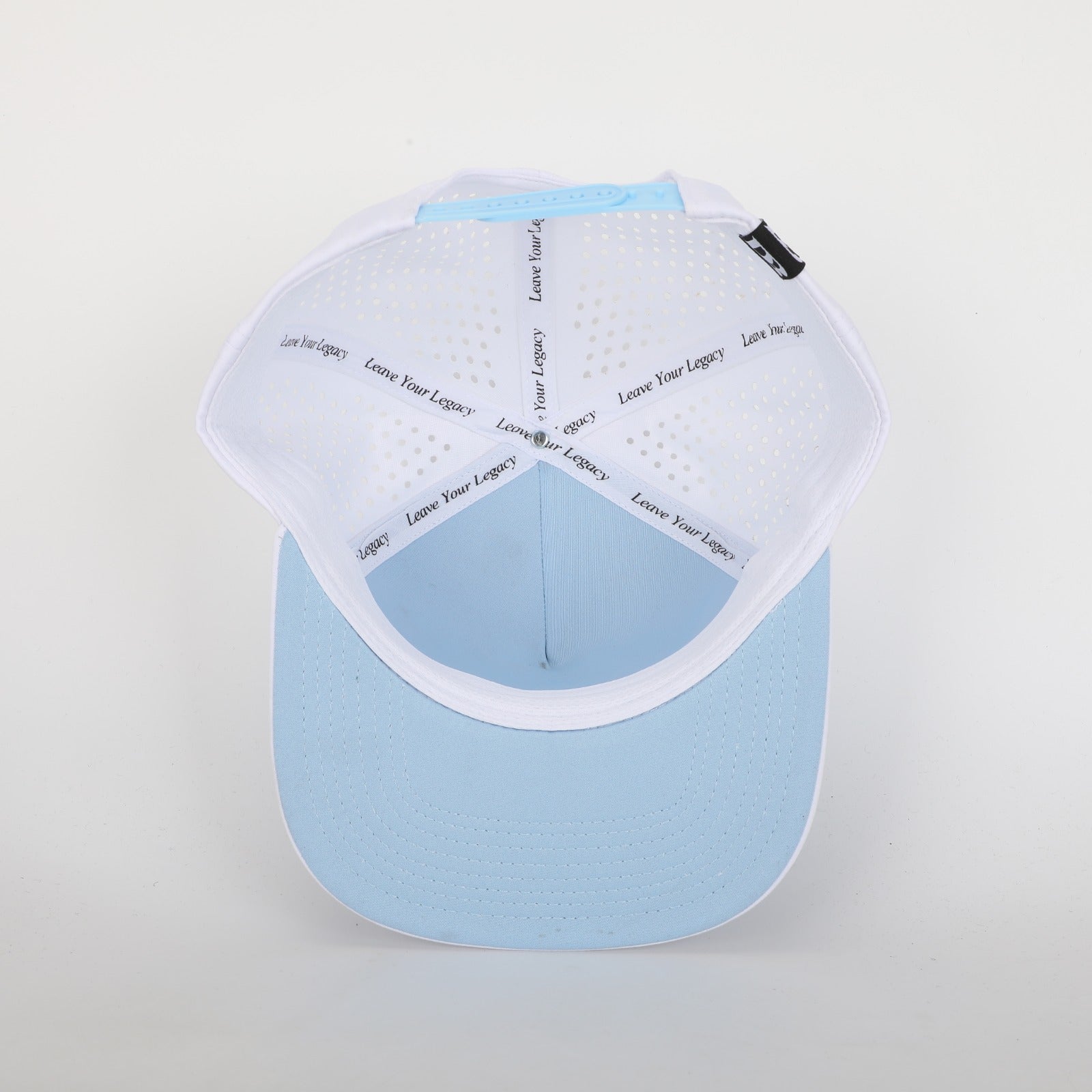 Premium Active 5-Panel Logo Hat (Blue Camo)